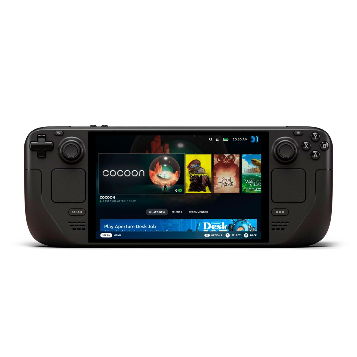 Consola Portátil Valve Steam Deck Oled 512gb 16gb Ram Pantalla De 7,4" - Negra (cargador De 3 Pines)