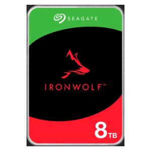 Disco Duro Sata 3.0 De 8 Tb Ironwolf De Seagate - St8000vn002