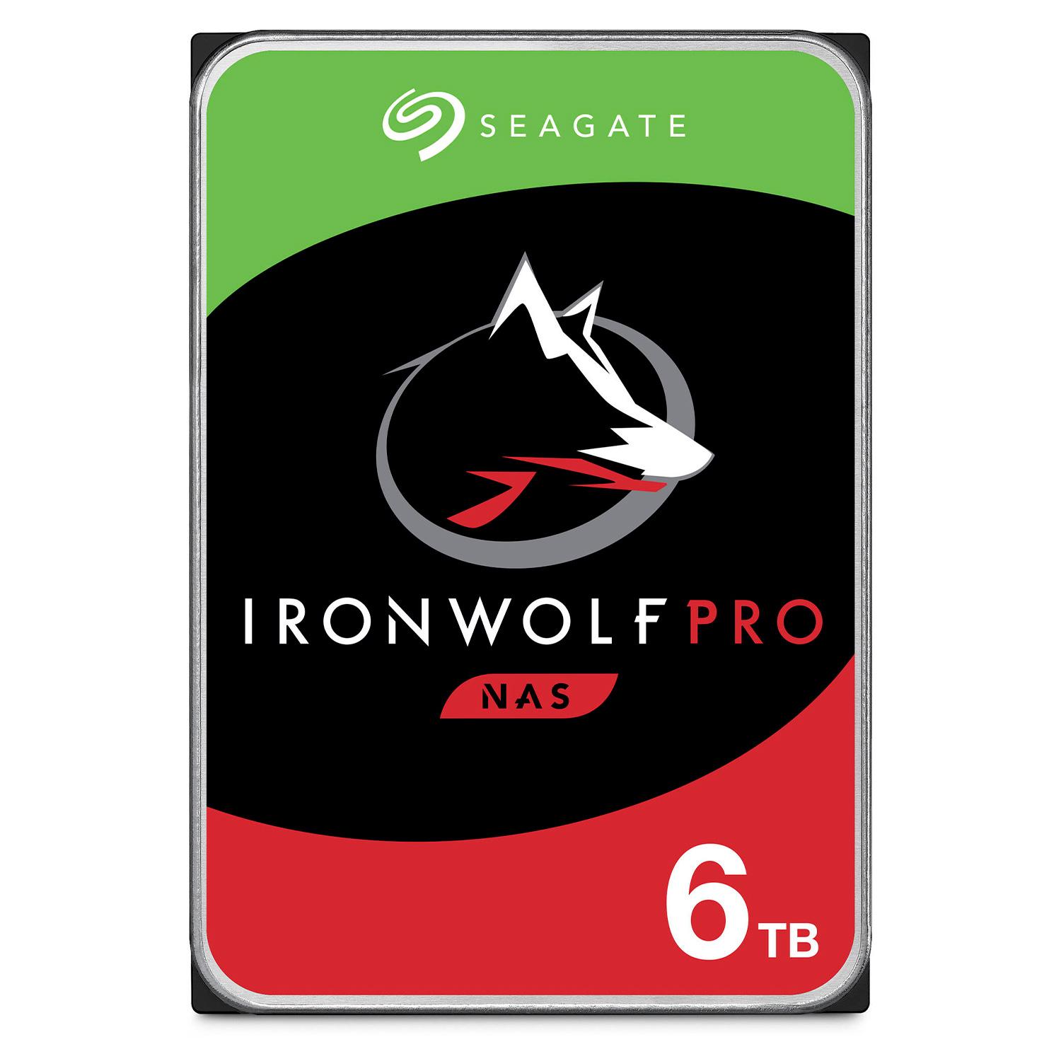 Disco Duro Seagate Ironwolf Pro De 6 Tb, 3,5" Sata 3, 7200 Rpm, 256 Mb - St6000nt001