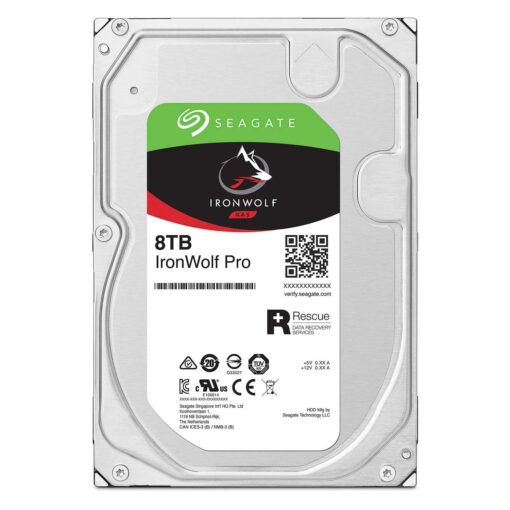 Alternative view of Disco Duro Seagate Ironwolf Pro De 8 Tb, 3,5" Sata 3, 7200 Rpm - St8000nt001