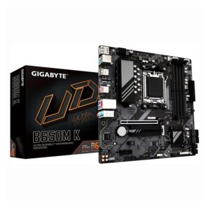 Placa Madre Gigabyte B650m K Con Zócalo Am5, Chipset Amd B650, Ddr5, Micro Atx