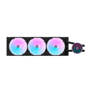 Water Cooler Para Cpu Aigo Darkflash Nebula Dn 360 Argb, Color Negro - Imagen 3