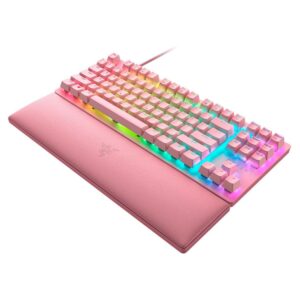 Teclado Para Juegos Rgb Razer Huntsman V2 Rz03-03942100-r3u1 Con Interruptor Rojo Y Rosa - Imagen 3