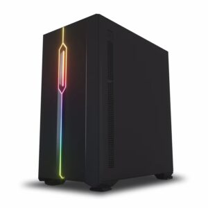 Gabinete Gamer Darkflash Dlm23 Mid Tower - Negro (caja Dañada) - Imagen 2