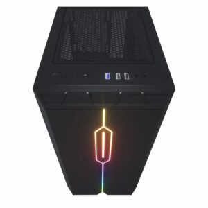 Gabinete Gamer Darkflash Dlm23 Mid Tower - Negro (caja Dañada) - Imagen 6