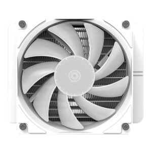 Water Cooler Para Procesador Aigo Darkflash Radiant Dc120 Argb, Color Blanco - Imagen 2