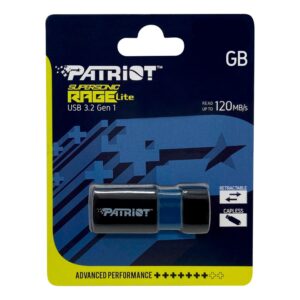 Memoria Usb 3.2 Patriot Supersonic Rage Lite De 64 Gb: Pef64grlb32u - Imagen 5