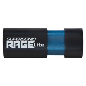Unidad Flash Usb 3.2 Patriot Rage Lite De 128 Gb: Pef128grlb32u