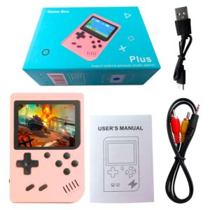 Consola Portátil Game Boy Game Box Plus Con 500 Juegos, Color Rosa - Imagen 5