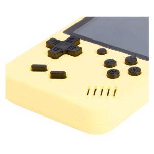 Consola Portátil Game Boy Game Box Plus Con 500 Juegos, Color Amarillo - Imagen 3