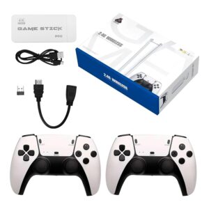 Consola Game Stick Pro Ps5 4k Uhd +1000 Juegos 2 Controladores Inalámbricos - Blanco (sin Garantía) - Imagen 5