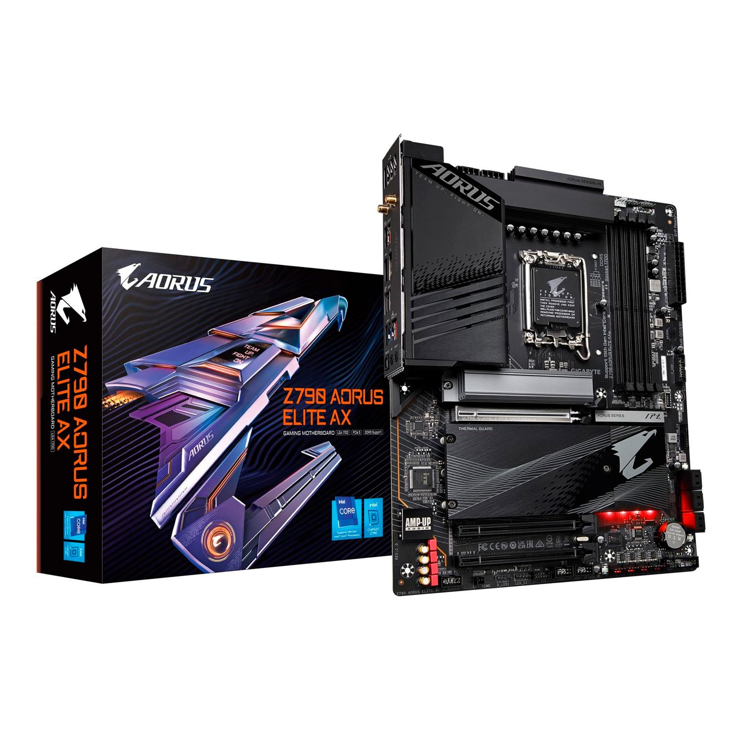 Título Original: Gigabyte Z790 Aorus Elite Ax Ddr4 Socket Lga 1700 Intel Z790 Atx