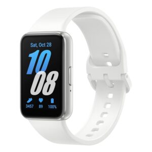 Smartwatch Samsung Galaxy Fit3 Sm-r390 De 49 Mm, Color Plateado