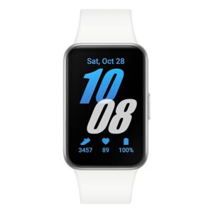 Smartwatch Samsung Galaxy Fit3 Sm-r390 De 49 Mm, Color Plateado - Imagen 2