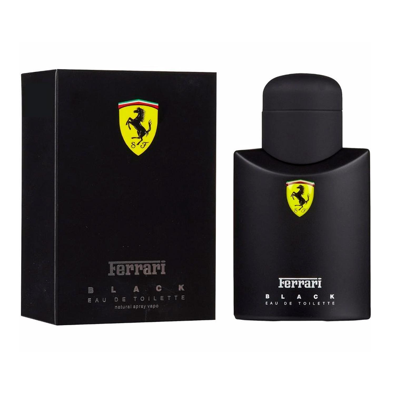 Ferrari Black Eau De Toaleta Para Hombre 125 Ml
