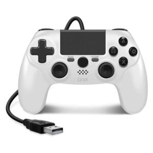Control Usb Cirka Nuforce Ps4 - Blanco