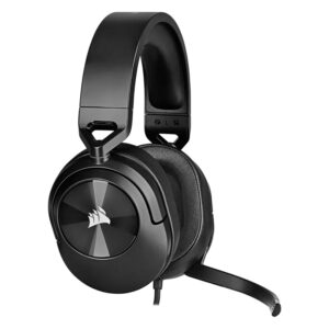Auriculares Para Juegos Corsair Hs55 Ca-9011260-na Con Miniconector De 3,5 Mm, Color Negro