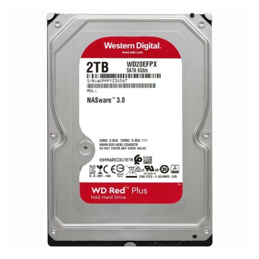 Western Digital Wd Red Plus Nas De 2 Tb Y 3,5" Sata 3 5400prm - Wd20efpx