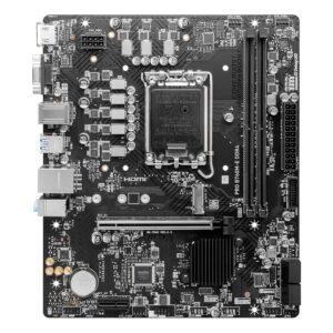 Placa Madre Msi Pro B760m-e Ddr4 Socket Lga 1700 Chipset Intel B760 Micro Atx - Imagen 2
