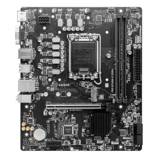 Alternative view of Placa Madre Msi Pro B760m-e Ddr4 Socket Lga 1700 Chipset Intel B760 Micro Atx
