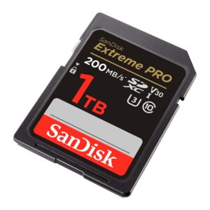 Tarjeta De Memoria Sd Sandisk Extreme Pro De 1 Tb Y 200 Mb/s: Sdsdxxd-1t00-gn4in - Imagen 3