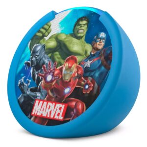 Amazon Echo Pop Kids Marvel's Avengers Alexa 1a Generación 2023 - Azul - Imagen 2