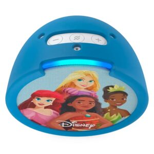 Amazon Echo Pop Kids Disney Princess Alexa 1a Generación 2023 - Azul - Imagen 3