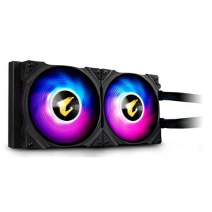 Water Cooler Con Procesador Gigabyte Aorus Waterforce X 280 Rgb, Color Negro - Imagen 2