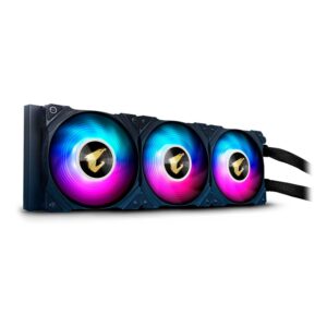 Disipador De Agua Para Cpu Gigabyte Aorus Waterforce X 360 Rgb, Color Negro - Imagen 2