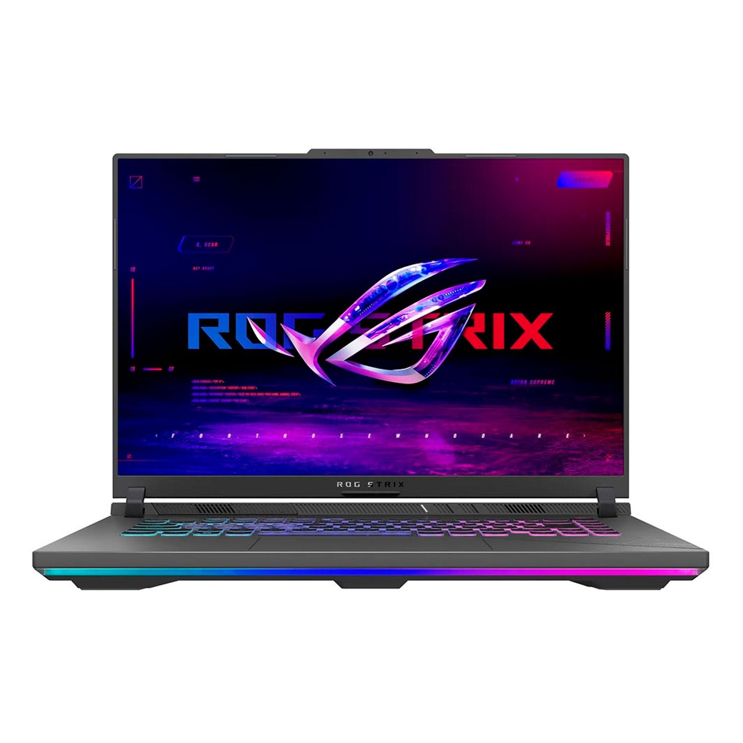 Notebook Para Juegos Asus Rog Strix G16 G614jvr-es94 De 16 Pulgadas Intel Core I9-14900hx Ssd De 1 Tb 16 Gb Ram Nvidia Geforce Rtx 4060 8 Gb - Gris