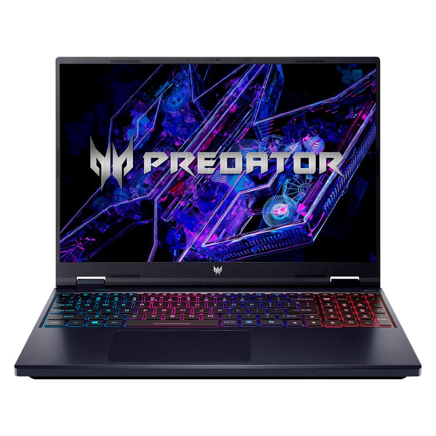 Notebook Para Juegos Acer Predator Helios Neo 16 Phn16-72-99pa De 16 Pulgadas Con Intel Core I9-14900hx, Ssd De 1 Tb, 16 Gb De Ram, Nvidia Geforce 4060 De 8 Gb, Color Negro