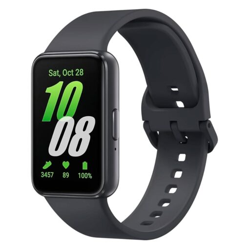 Smartwatch Samsung Galaxy Fit3 Sm-r390 De 49 Mm, Color Gris