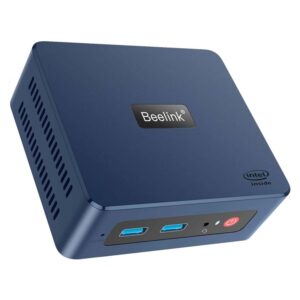 Mini Pc Beelink Mini S Intel Celeron N5095 256 Gb 8 Gb Ram - Azul - Imagen 3
