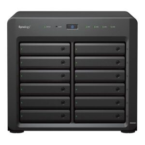Server Nas Synology Ds2422+ Diskstation Ddr4 Amd Ryzen V1500b De 12 Bahías, Color Negro - Imagen 3