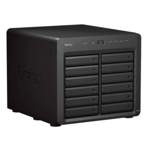 Server Nas Synology Ds2422+ Diskstation Ddr4 Amd Ryzen V1500b De 12 Bahías, Color Negro - Imagen 4