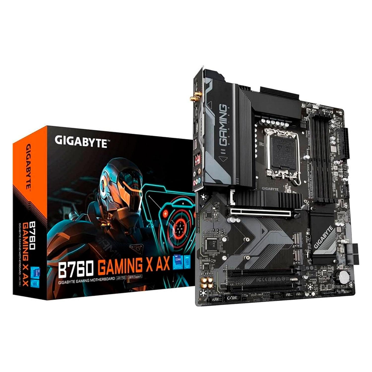 Gigabyte B760 Gaming X Ax Wifi Ddr5 Socket Lga 1700 Chipset B760 Atx