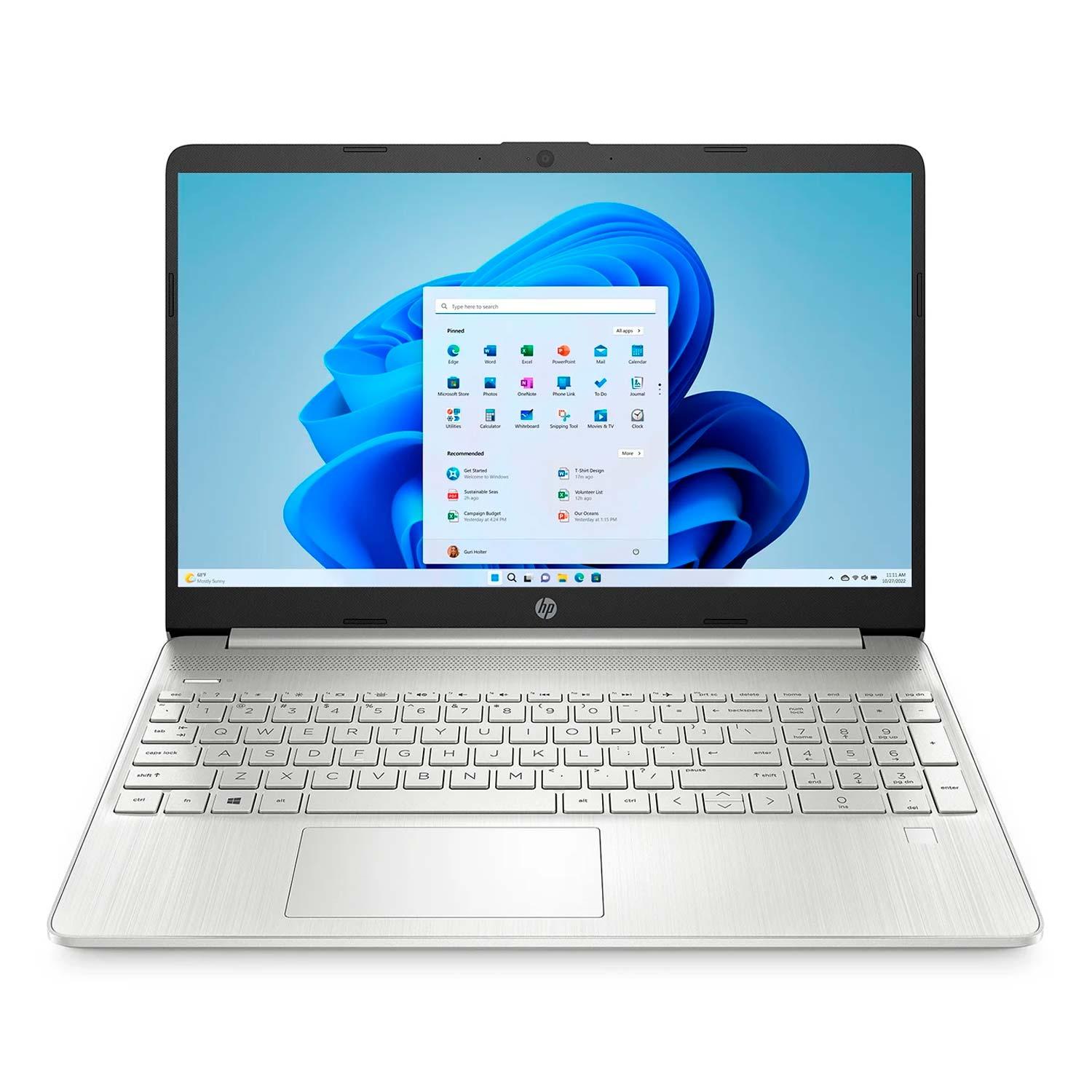 Notebook Hp 15-dy2172wm De 15,6" Con Intel Core I7-1165g7, Ssd De 512 Gb Y 8 Gb De Ram, Color Plateado