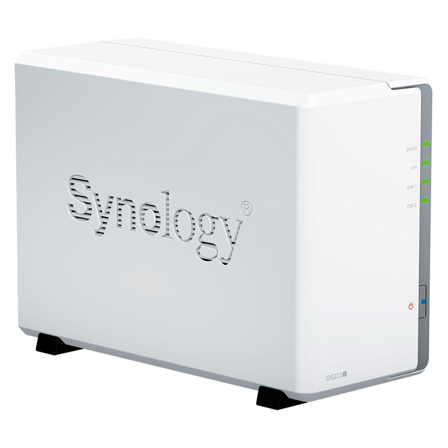 Servidor Nas Synology Diskstation Ds223j Realtek Rtd1619b - Blanco
