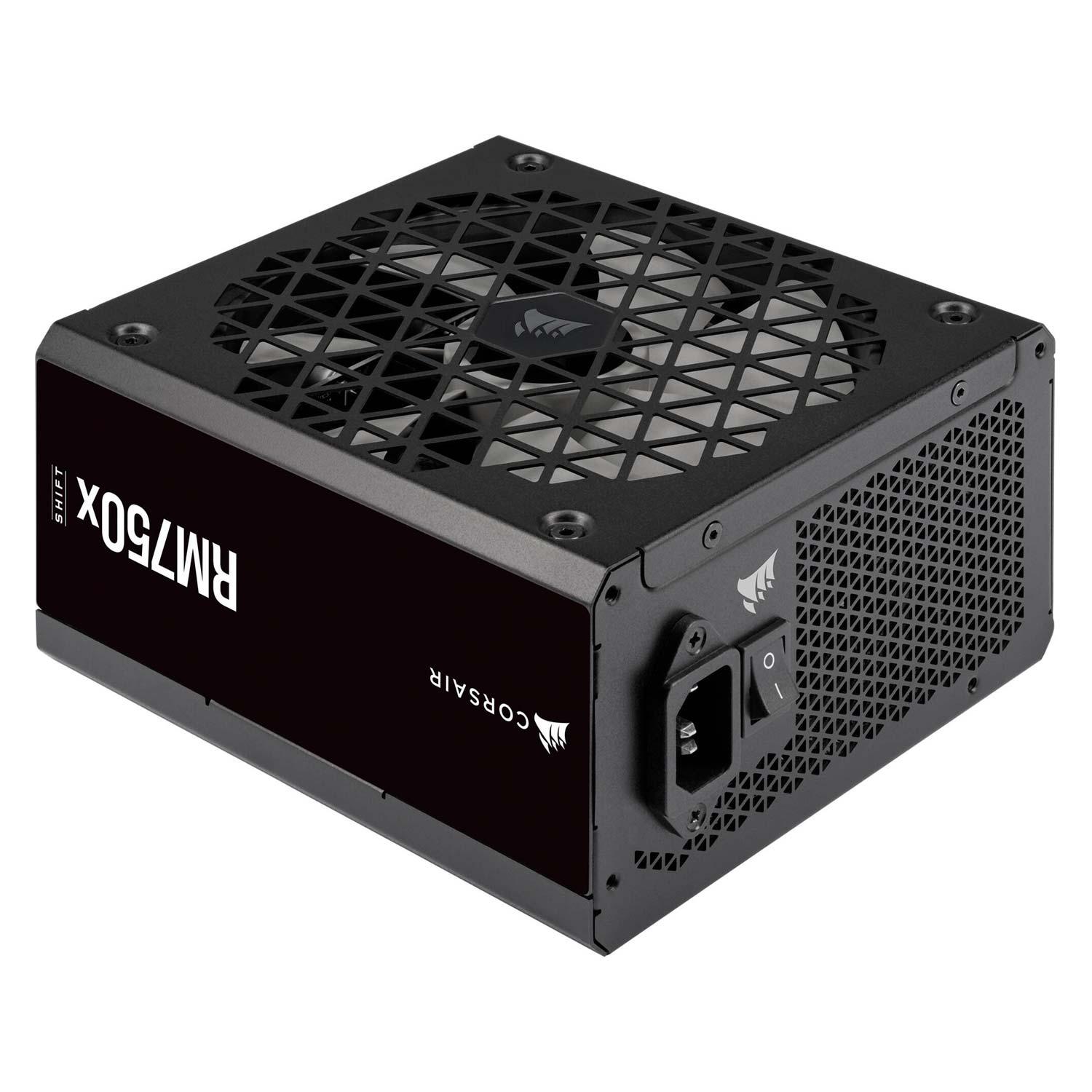 Alternative view of Fuente De Alimentación De Voltaje Dual Totalmente Modular Corsair Rm 750x Cp-9020251-na Atx 750w 80 Plus Gold - Negro