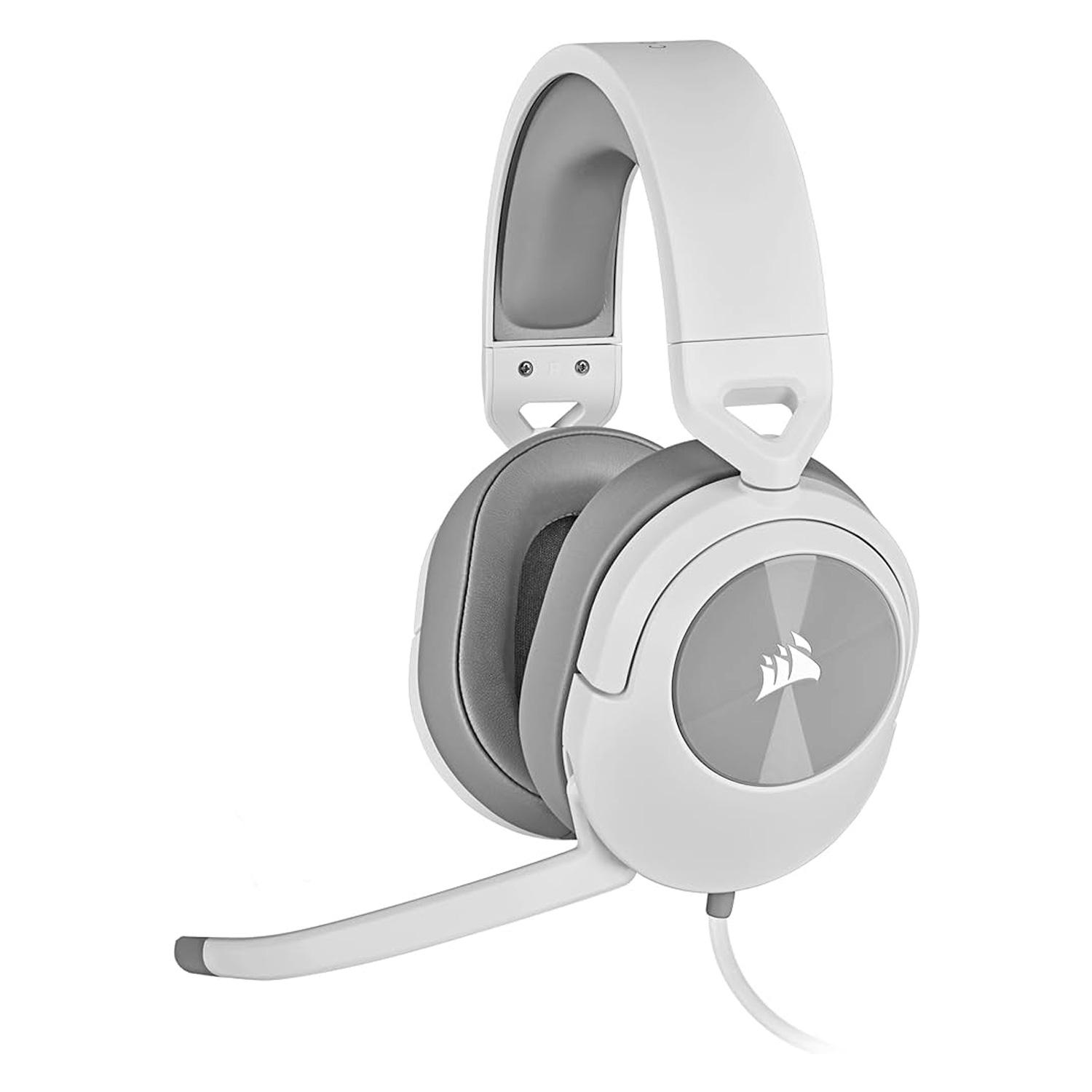 Auriculares Para Juegos Corsair Hs55 Ca-9011261-na P2 De 3,5 Mm, Color Blanco
