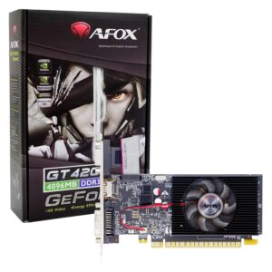 Tarjeta De Video Afox Nvidia Geforce Gt 420 4 Gb Ddr3 - Af420-4096d3l5