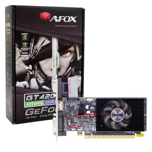 Tarjeta De Video Afox Nvidia Geforce Gt 420 4 Gb Ddr3 - Af420-4096d3l5