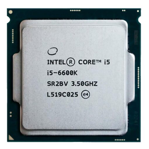 Procesador Intel Core I5-6600k, Socket Extraíble, Lga 1151, 4 Núcleos, 4 Subprocesos, Caché De 6 Mb
