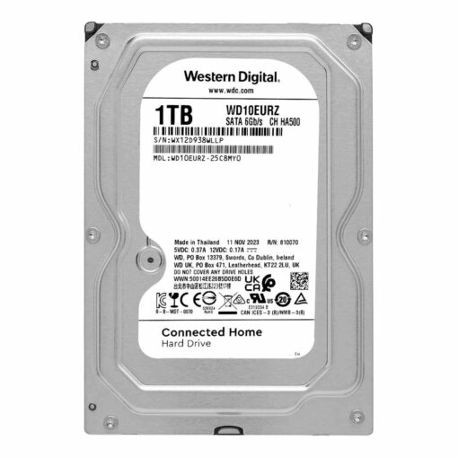 Disco Duro Western Digital Pull De 1 Tb, 3,5" Sata 3, 7200 Rpm - Wd10eurz