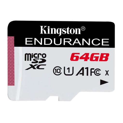 Tarjeta De Memoria Micro Sd Kingston High Endurance C10 A1 De 64 Gb - Sdce/64 Gb