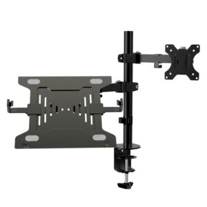 Soporte Articulado Para Monitor Y Notebook Klip Xtreme Kmm-301 De 32" A 15,6" - Negro - Imagen 2
