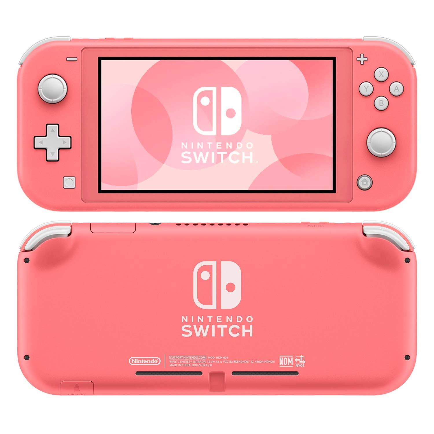Consola Japonesa Nintendo Switch Lite De 32 Gb, Color Rosa