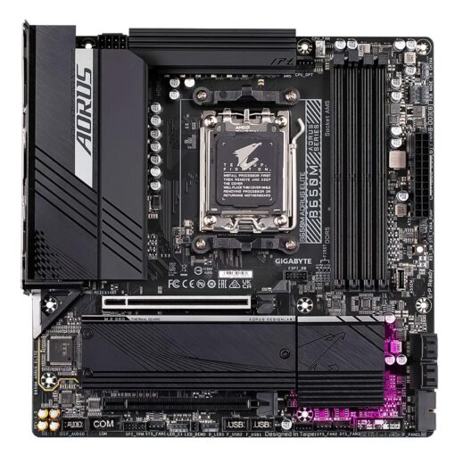 Alternative view of Placa Madre Gigabyte B650m Aorus Elite Ax Ddr5 Socket Am5 Chipset Amd B650 Micro Atx