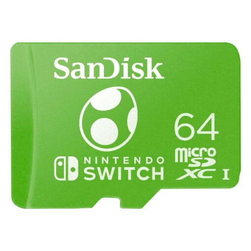 Tarjeta De Memoria Sandisk Nintendo Switch Micro Sd 64gb - Sdsqxao-064g-gn6zn