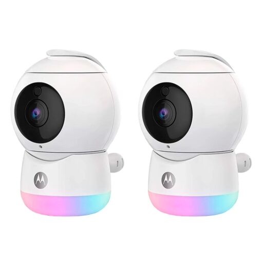 Cámara De Seguridad Wifi Motorola Peekaboo Twin-w Full Hd - Color Blanco